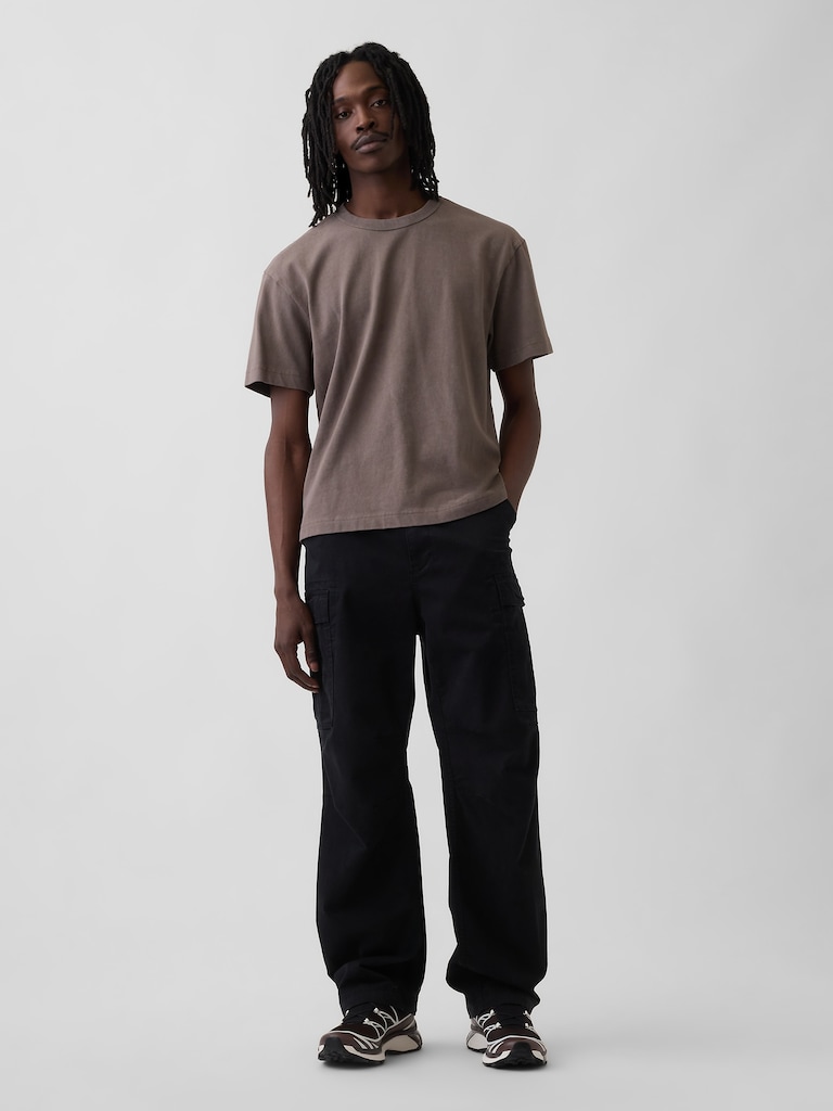 Adult Heavyweight Crop T-Shirt