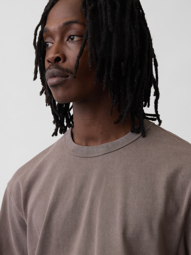 Adult Heavyweight Crop T-Shirt