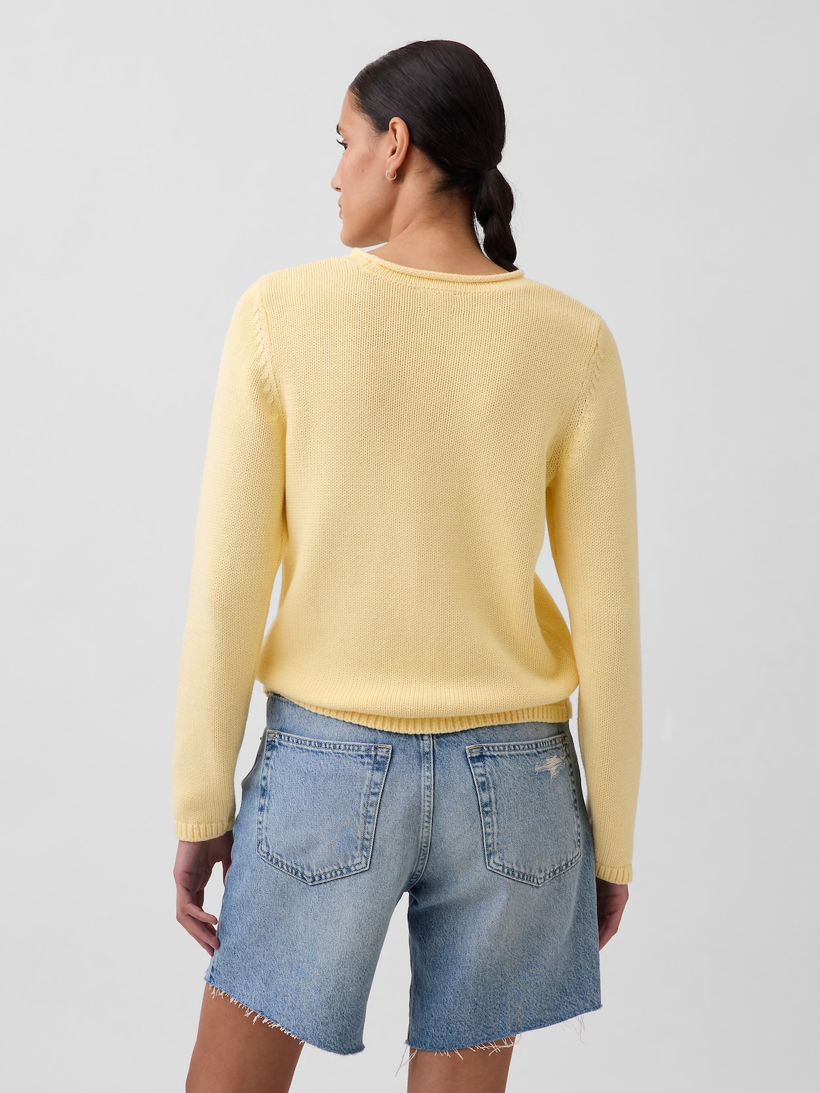 100% Cotton Rollneck Sweater