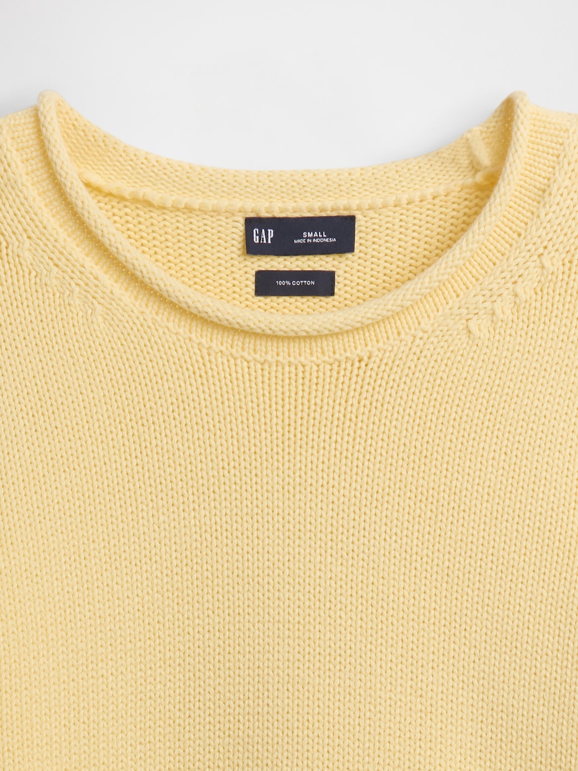 100% Cotton Rollneck Sweater
