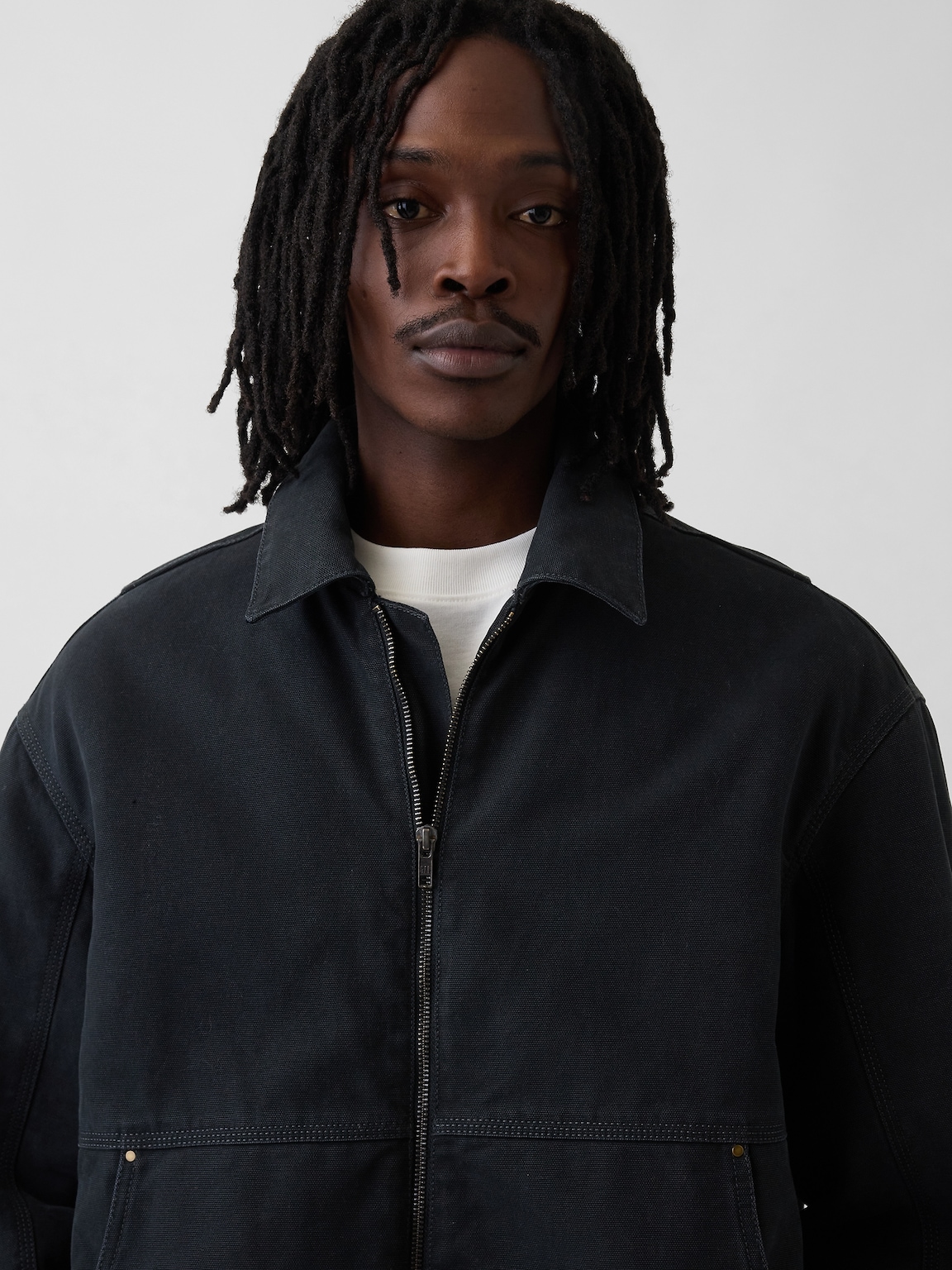 Canvas Bomber Jacket