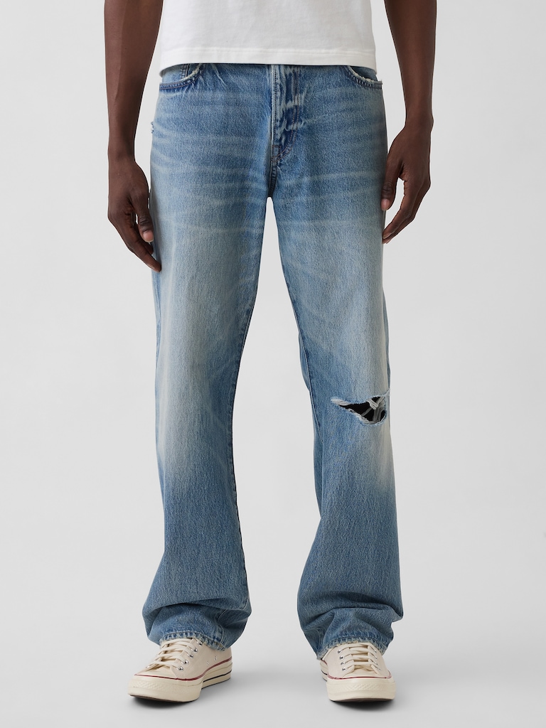 Relaxed Straight Jeans