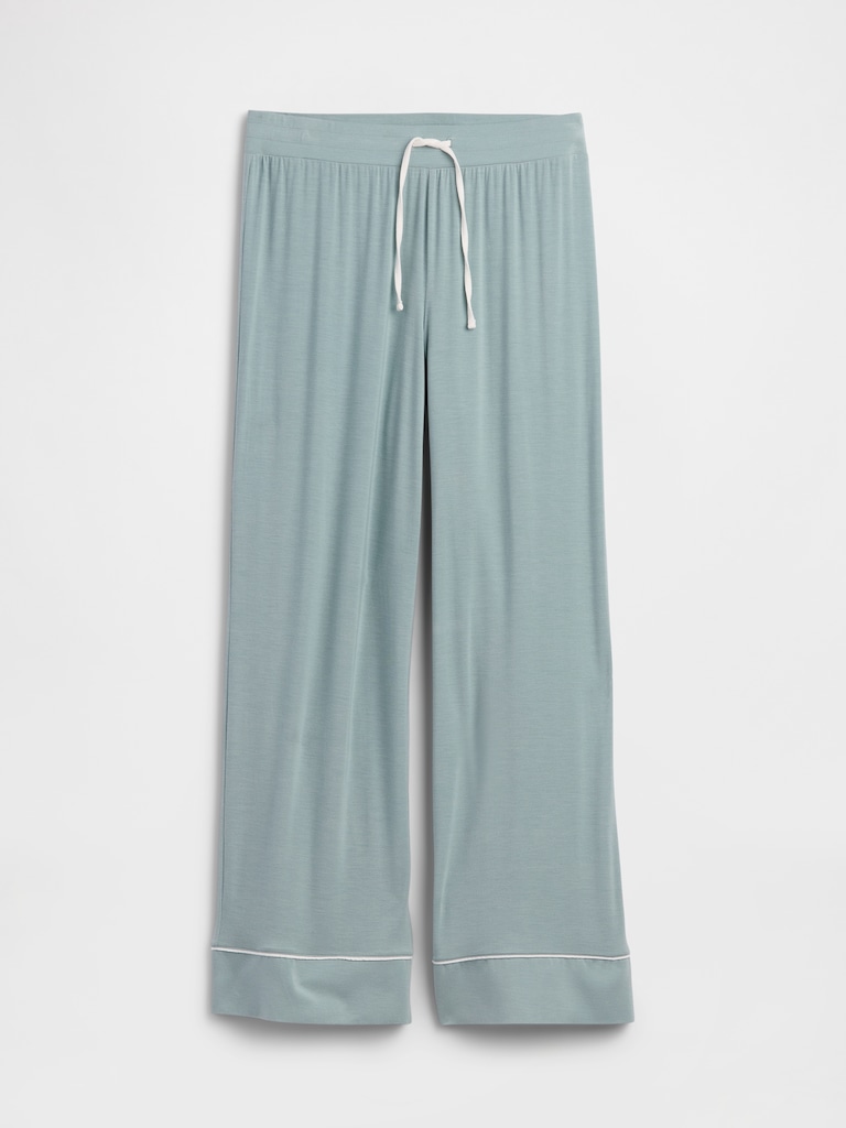 Modal Wide-Leg PJ Pants