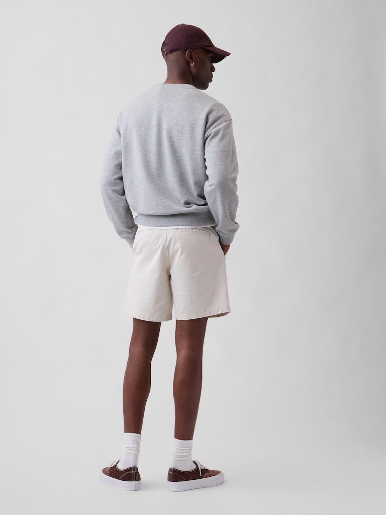 7" Essential Khaki Shorts