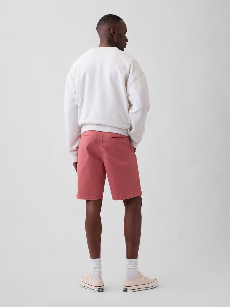 9" Essential Khaki Shorts