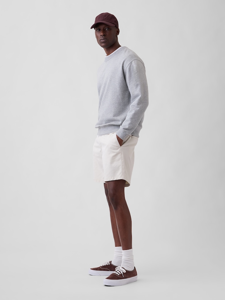 7" Essential Khaki Shorts