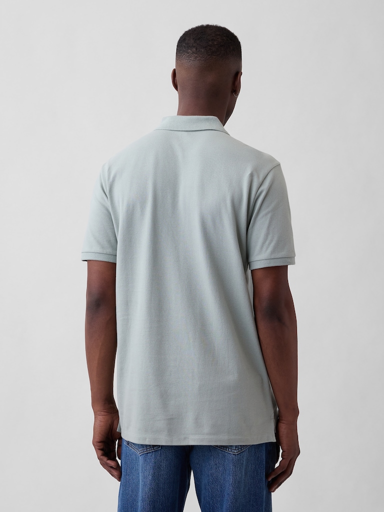 Stretch Pique Polo Shirt