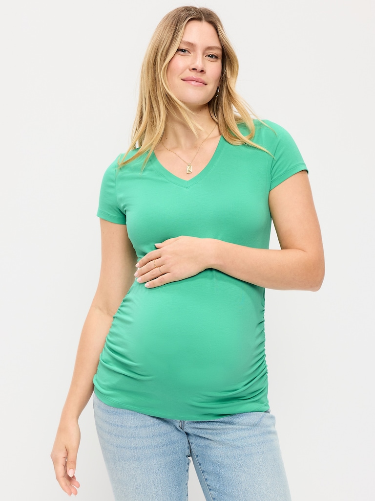 Maternity V-Neck T-Shirt