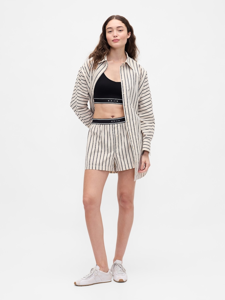 Gap × BÉIS Poplin Dolman Big Shirt