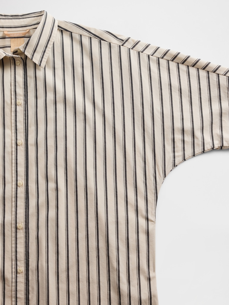 Gap × BÉIS Poplin Dolman Big Shirt