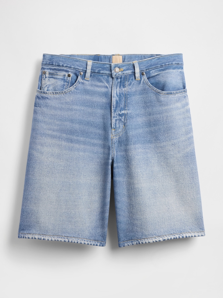 Gap × BÉIS Adult Knit Denim Baggy Shorts