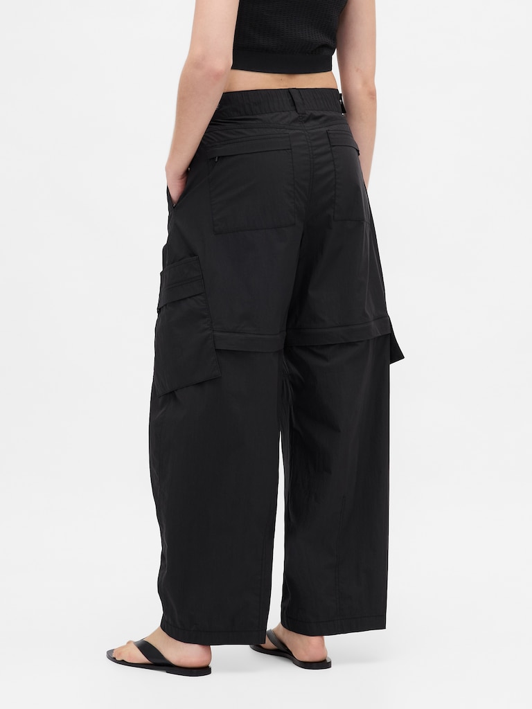 Gap × BÉIS Convertible Cargo Barrel Pants