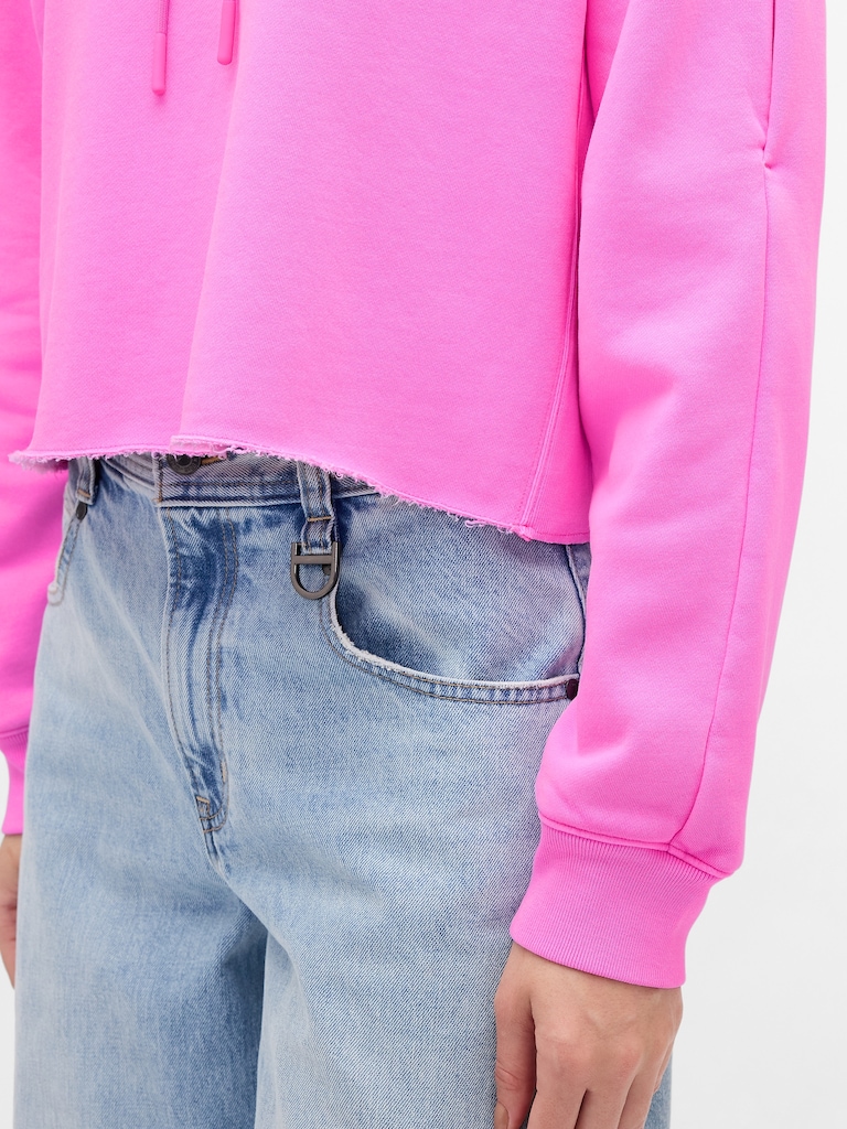 Gap × BÉIS Oversized Crop Hoodie