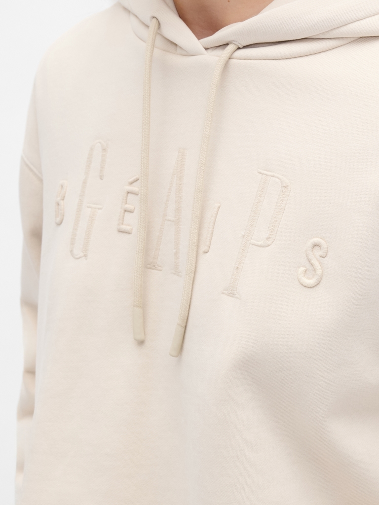 Gap × BÉIS Oversized Crop Hoodie