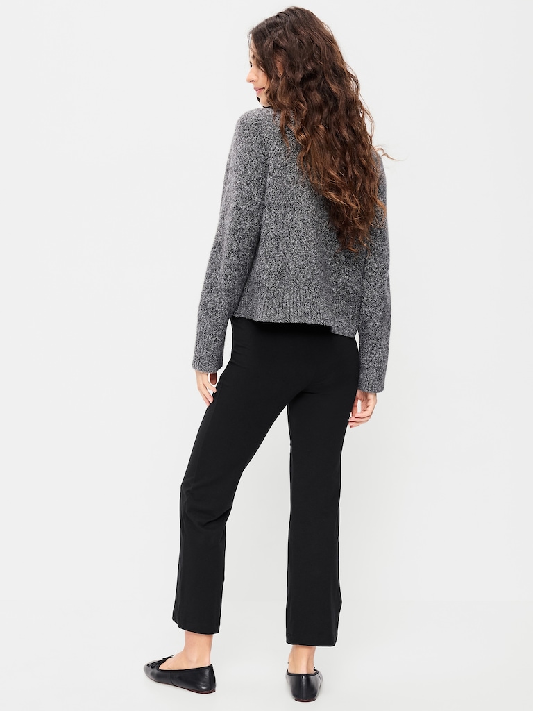 High-Waisted Fashion Kick Flare Leggings