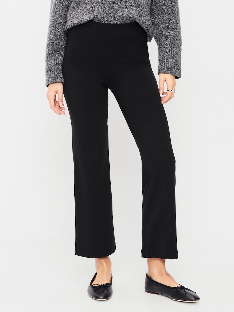 High-Waisted Fashion Kick Flare Leggings