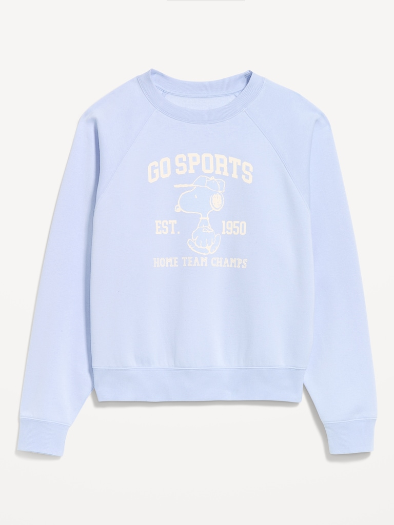 Peanuts™ Oversized Raglan Sweatshirt