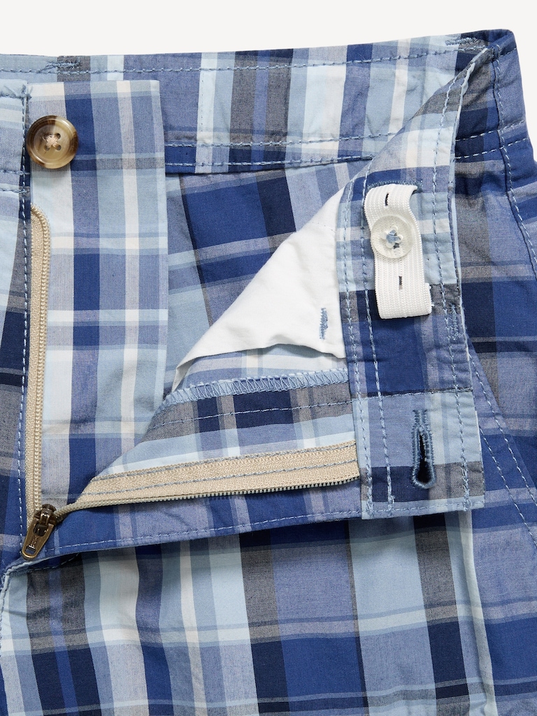 Knee Length Baggy Ripstop Cargo Shorts for Boys