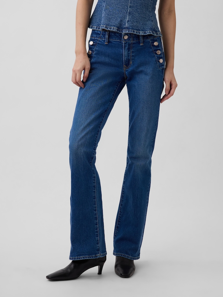 Low Rise Long & Lean Sailor Jeans