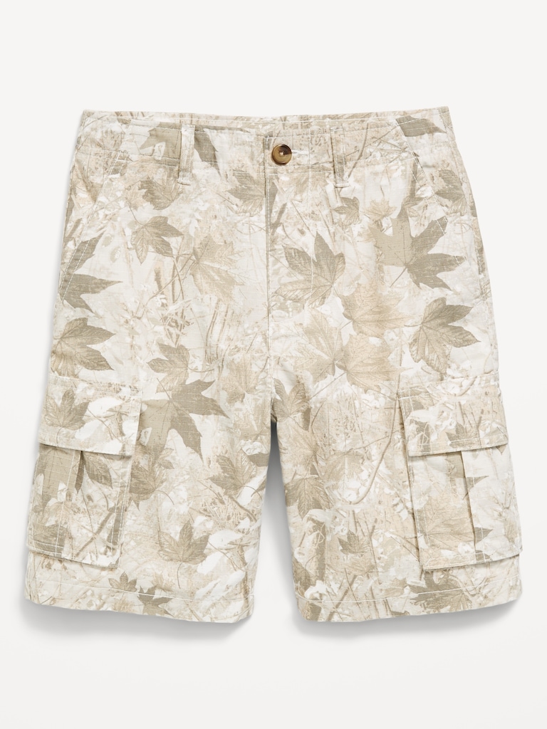 Knee Length Baggy Ripstop Cargo Shorts for Boys