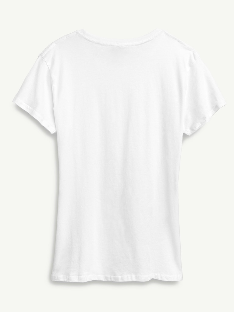 Peanuts Snoopy Woodstock Heart Locket Short Sleeve Graphic T-Shirt