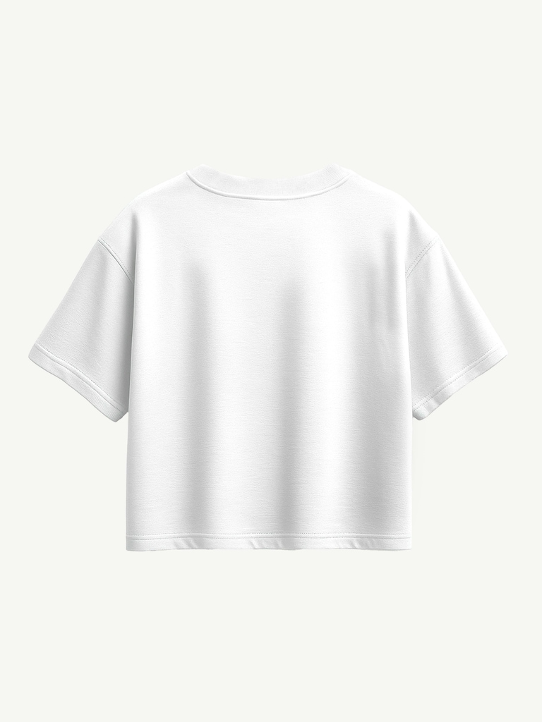 Peanuts Snoopy  Woodstock Heart Locket Short Sleeve Boxy Graphic T-Shirt For Girls