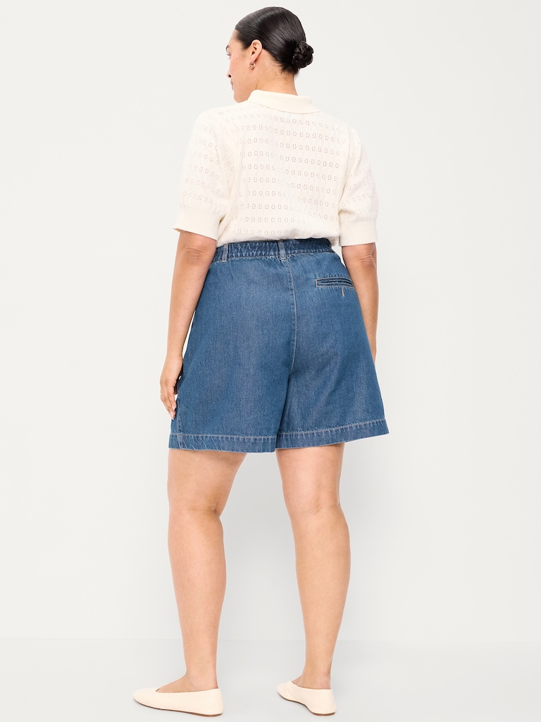 High-Waisted OGC Chino Shorts -- 6-inch inseam