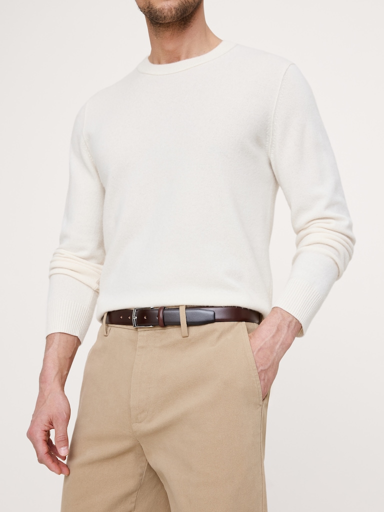 Classic Leather Dress Belt