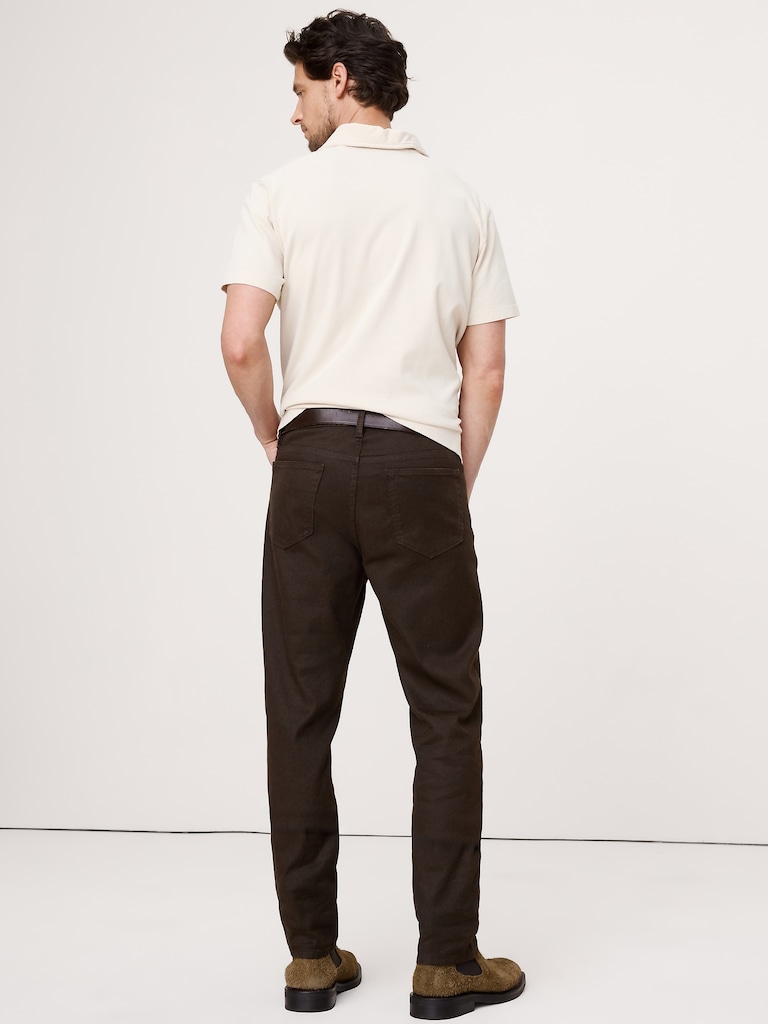 Slim Linen-Cotton Traveler Pant