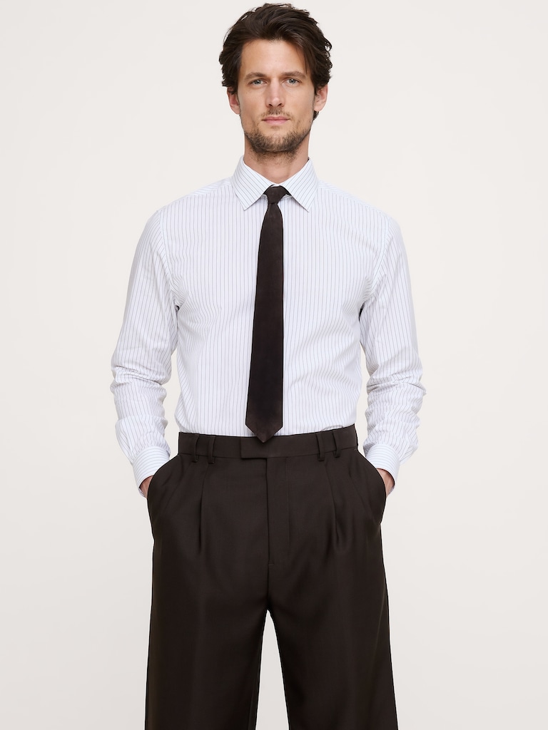 Standard-Fit Wrinkle-Resistant Dress Shirt