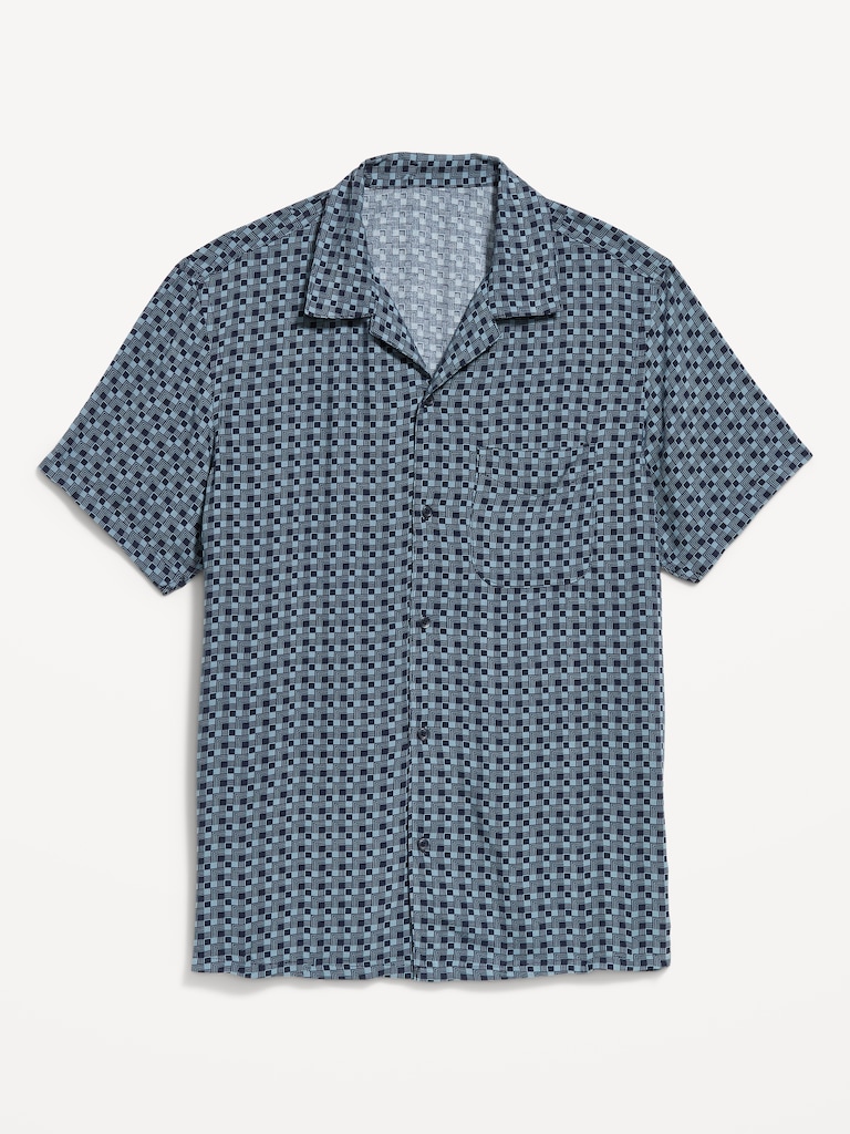 Short-Sleeve Camp Shirt