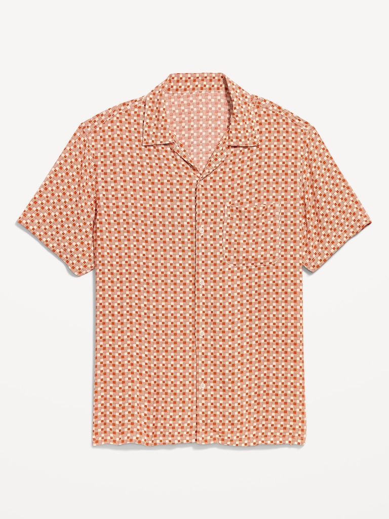 Short-Sleeve Camp Shirt