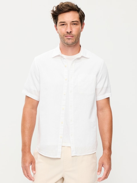 Men's White Button Downs | Old Navy