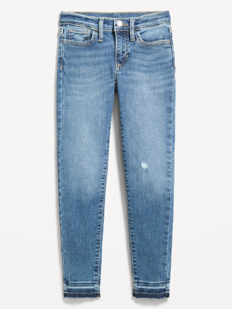 High-Waisted Rockstar 360° Stretch Jeggings for Girls