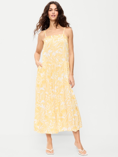Women's Yellow Dresses & Jumpsuits | Old Navy