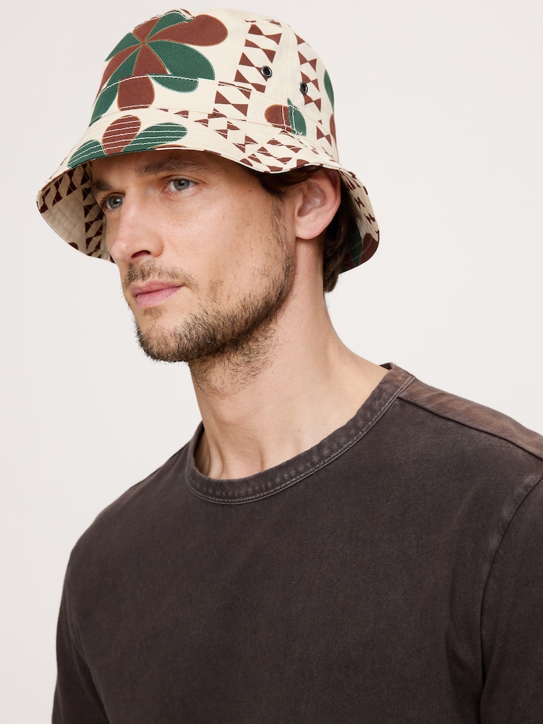 Cotton-Linen Bucket Hat
