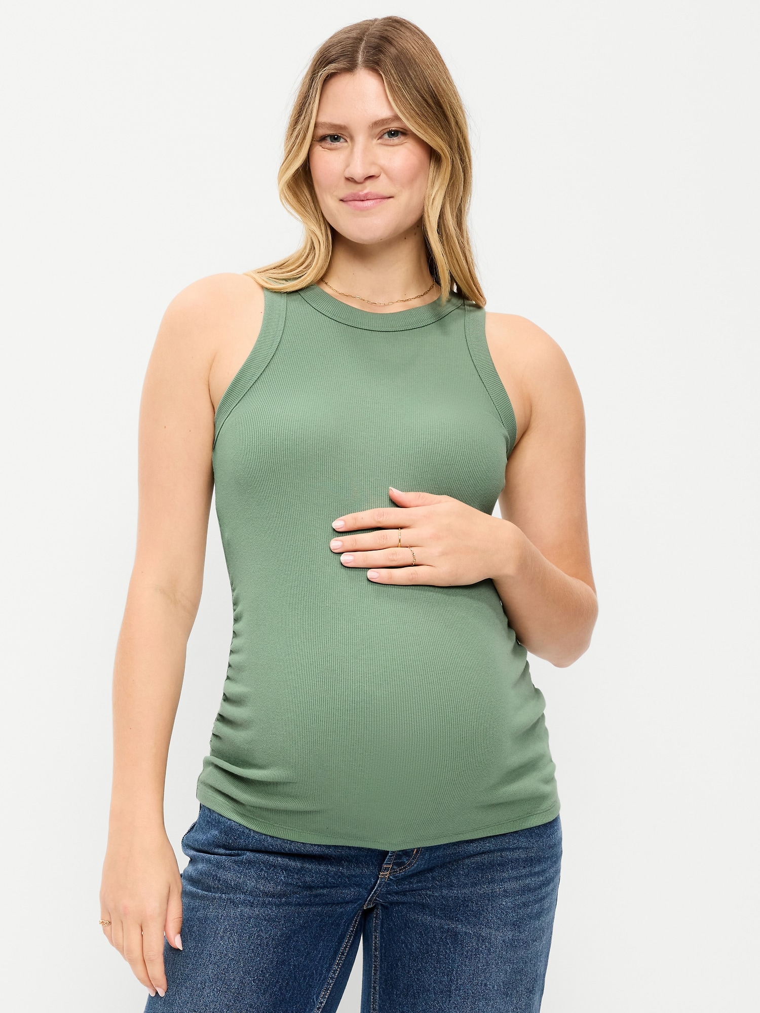 Old Navy Maternity High-Neck Tank Top