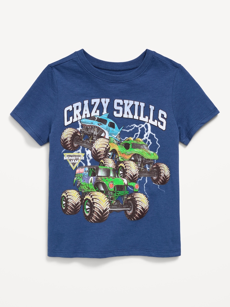 Monster Jam® Unisex Graphic T-Shirt for Toddler