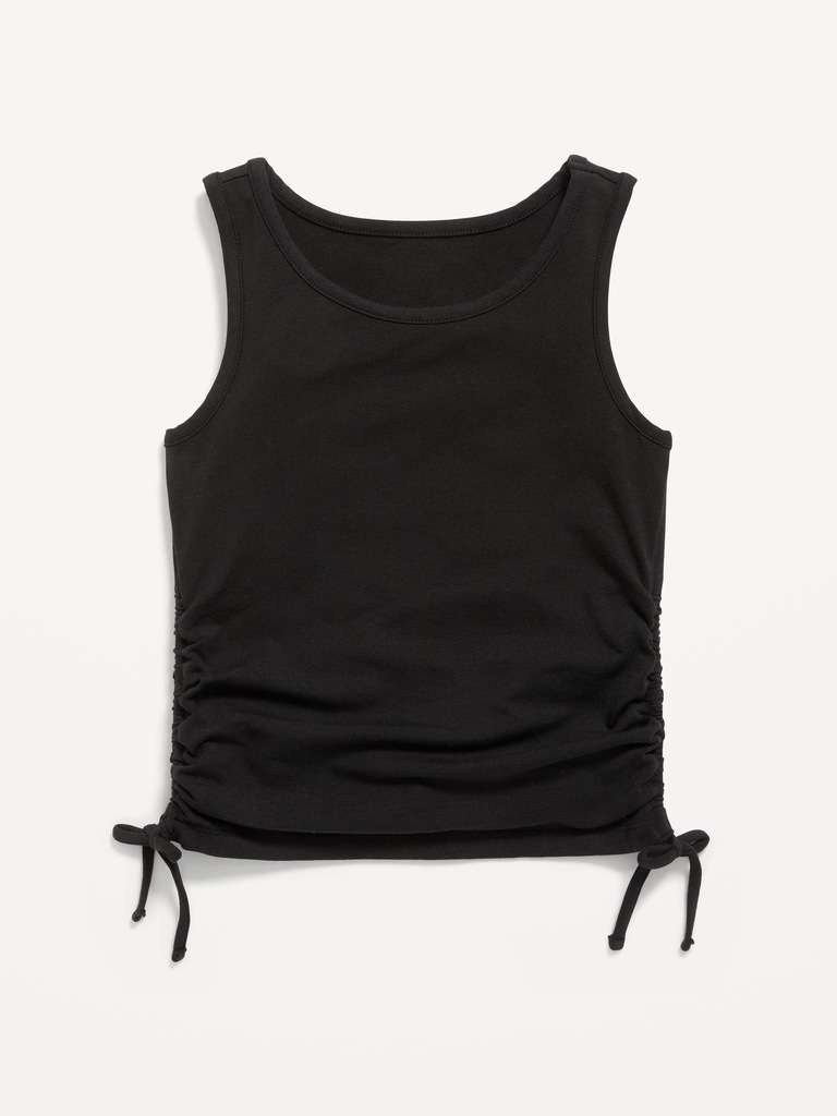 Side-Ruched Tank Top for Girls