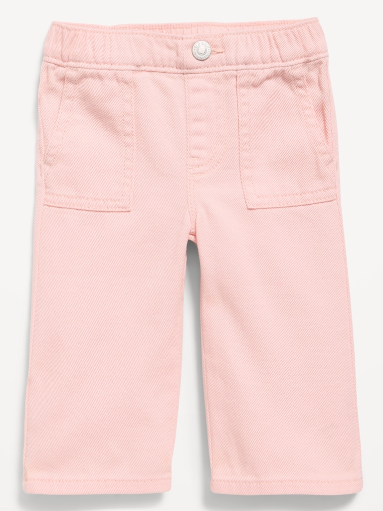 Utility Pocket Wide Leg Pants for Baby