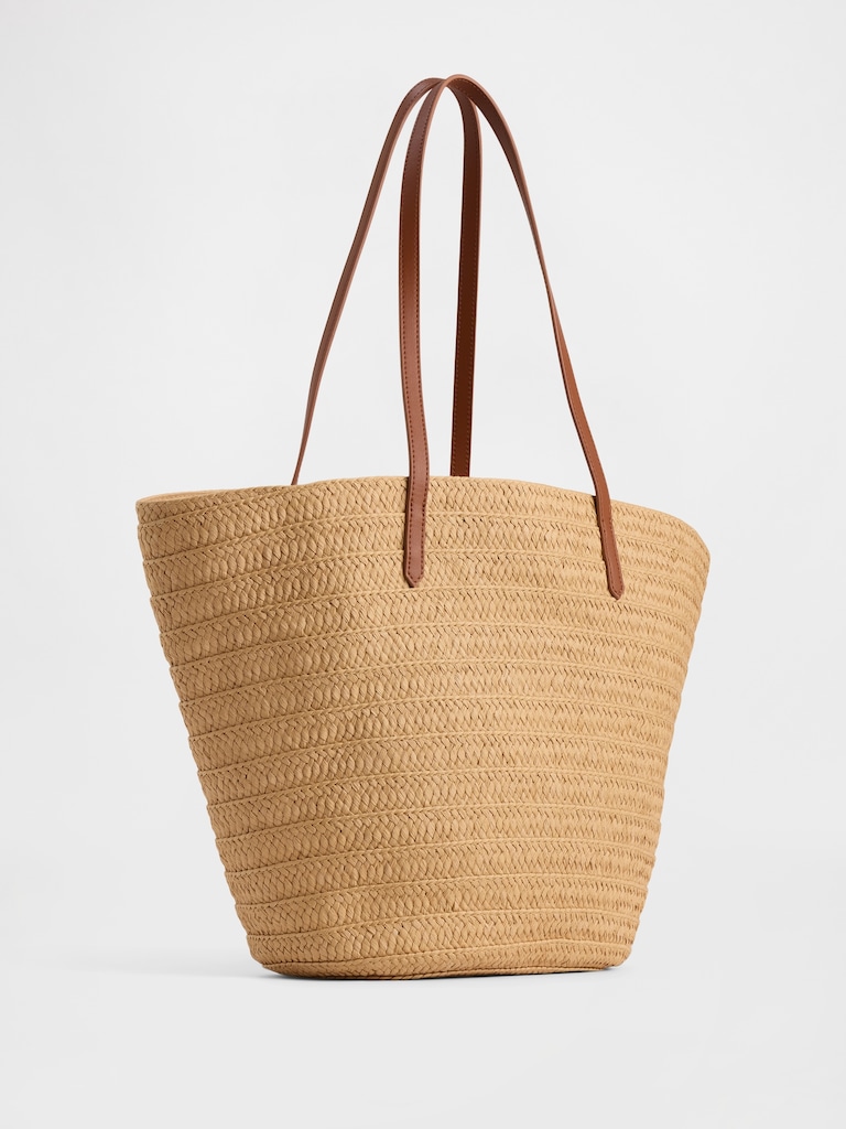 Straw Tote Bag