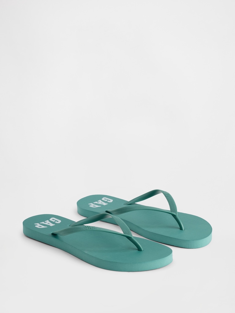 Gap Logo Flip Flops