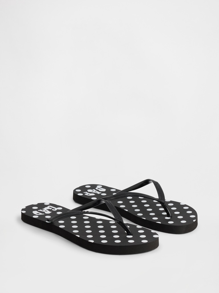 Gap Logo Flip Flops