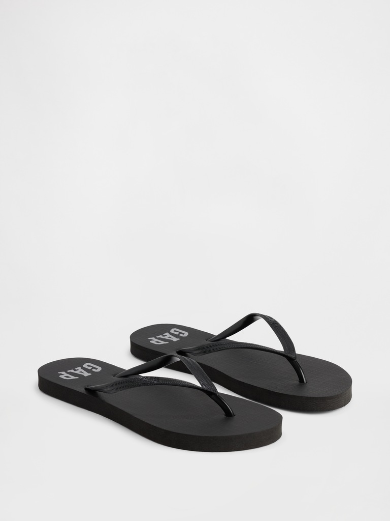 Gap Logo Flip Flops