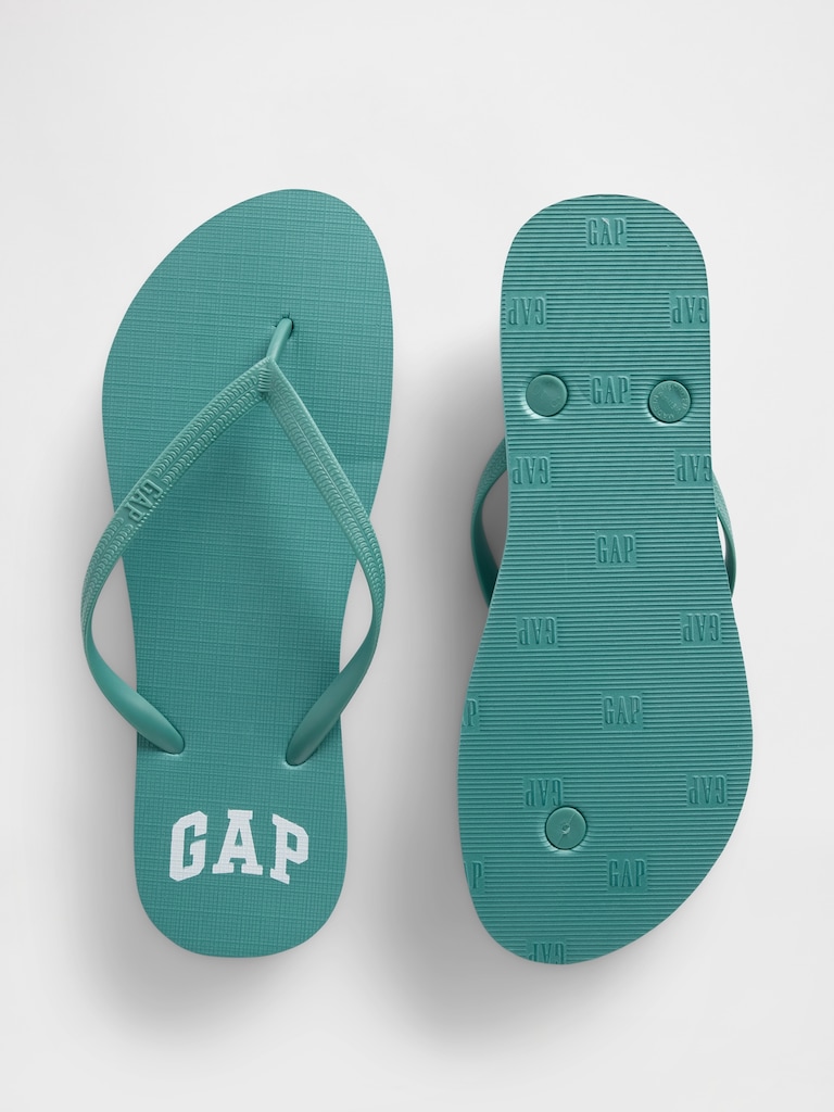 Gap Logo Flip Flops