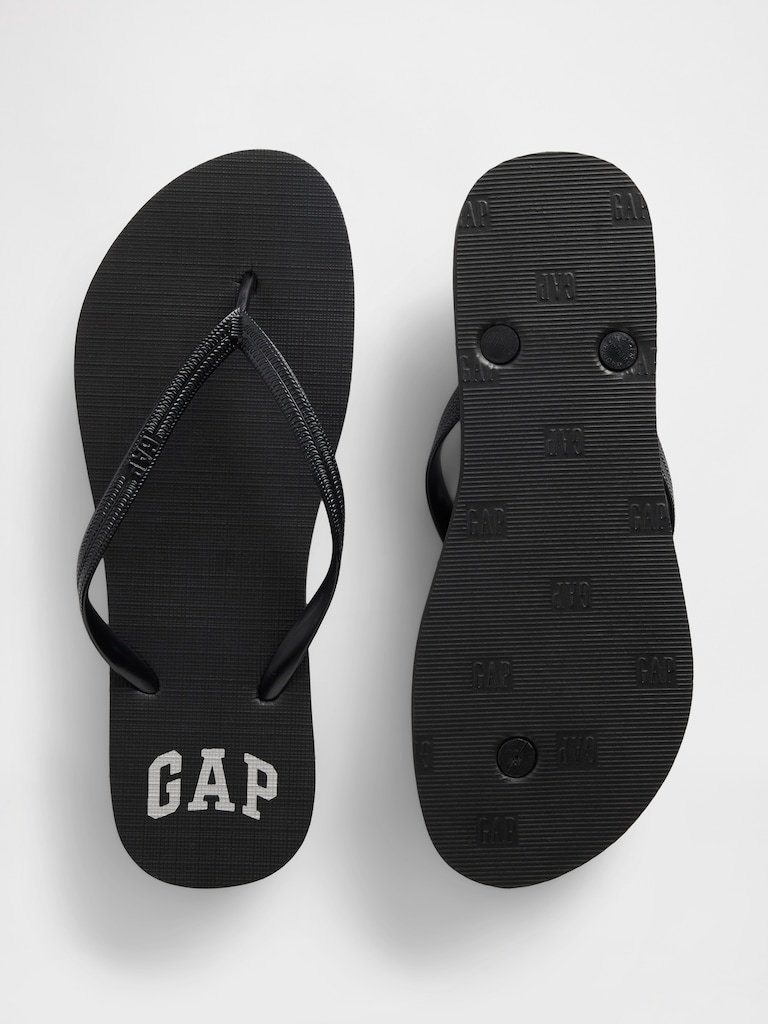 Gap Logo Flip Flops