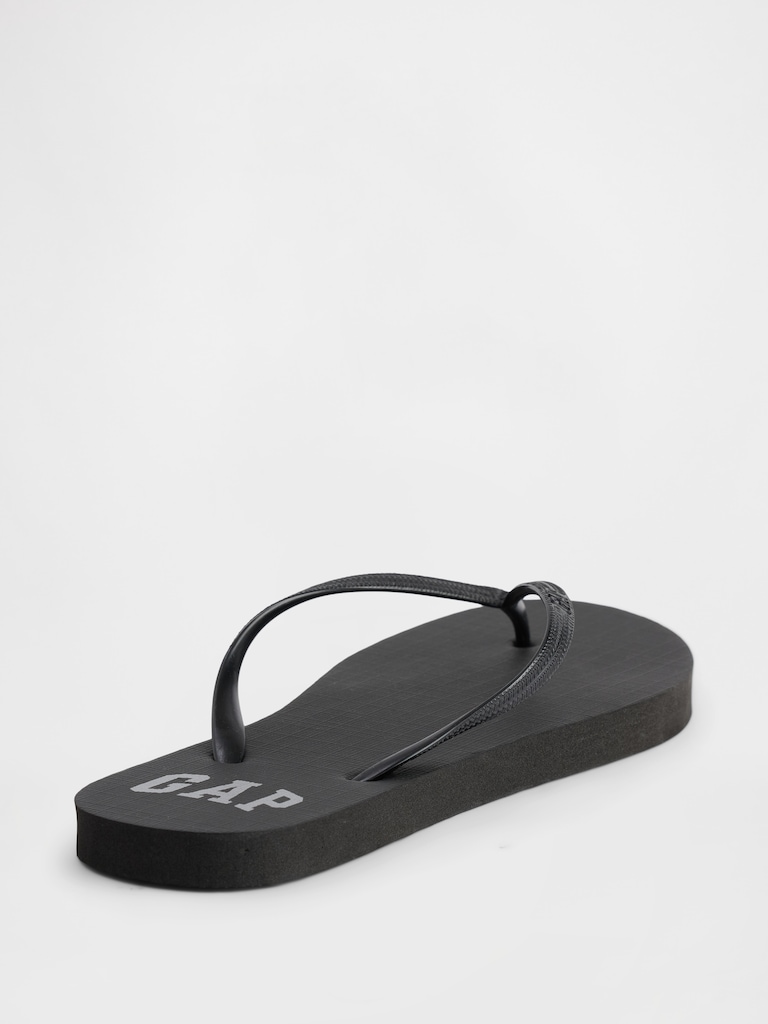 Gap Logo Flip Flops