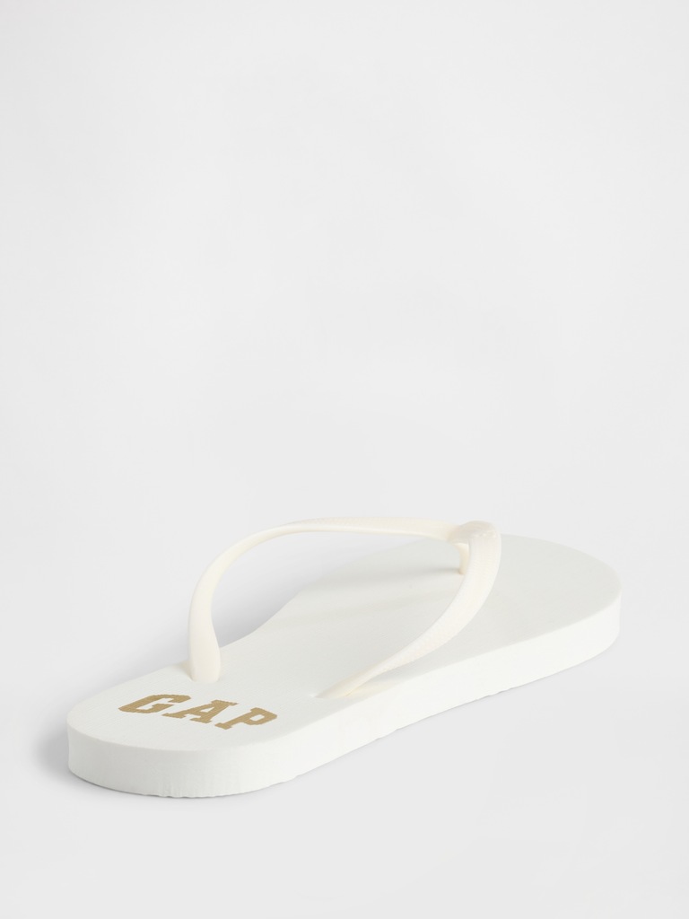 Gap Logo Flip Flops