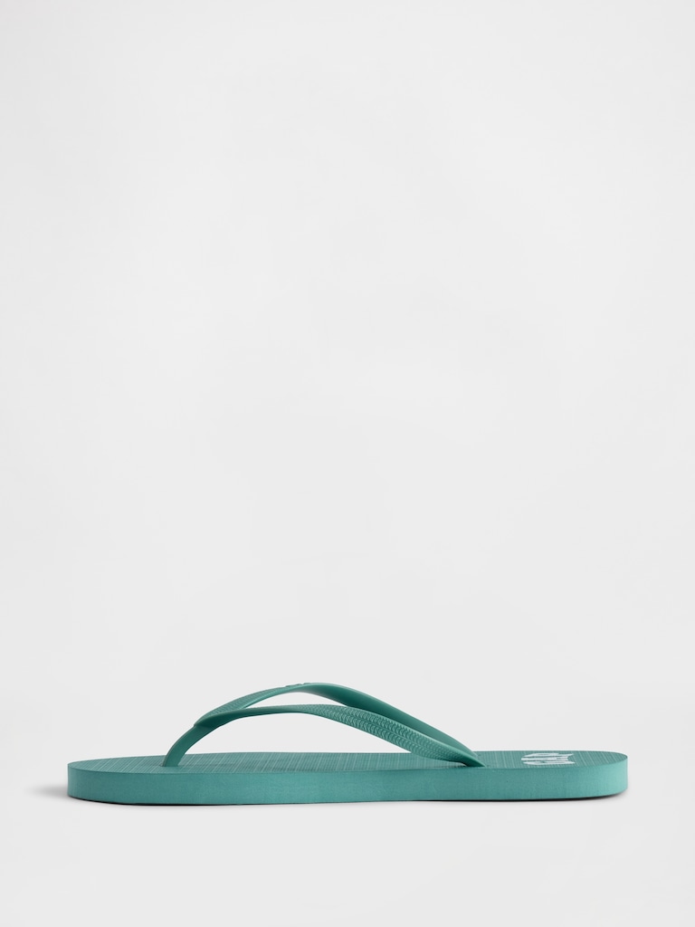 Gap Logo Flip Flops