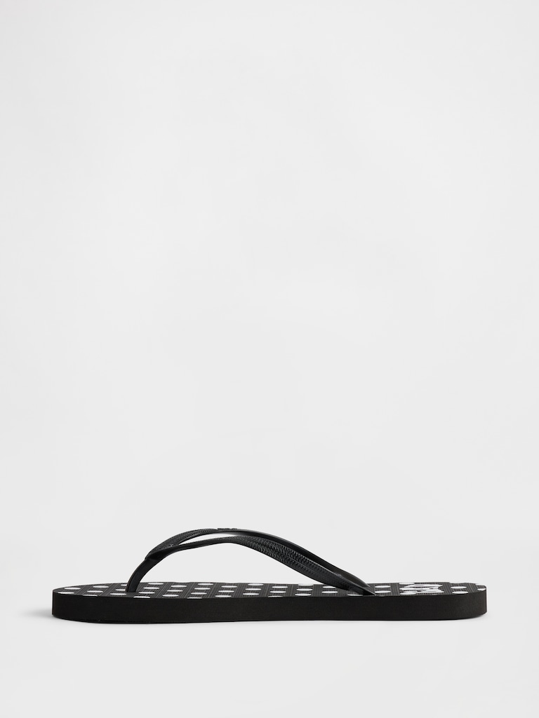 Gap Logo Flip Flops